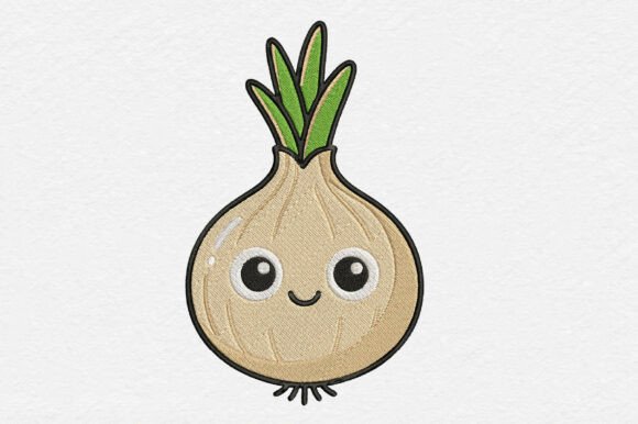Cute Onion Embroidery Design Review