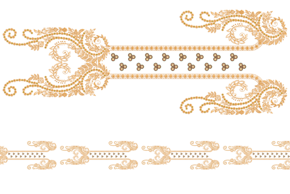 Indian Floral Embroidery Borders Review